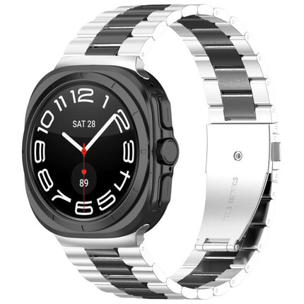 Three Beads Stainless Steel Watch Band with Removal Tool, For Samsung Galaxy Watch Ultra 47mm / Ultra 2025, For Samsung Galaxy Watch8 / Watch8 Classic - DealBuddy
