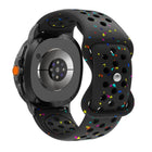 Eco-Friendly Granular Colorful Dots Silicone Watch Band