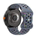 Eco-Friendly Granular Colorful Dots Silicone Watch Band