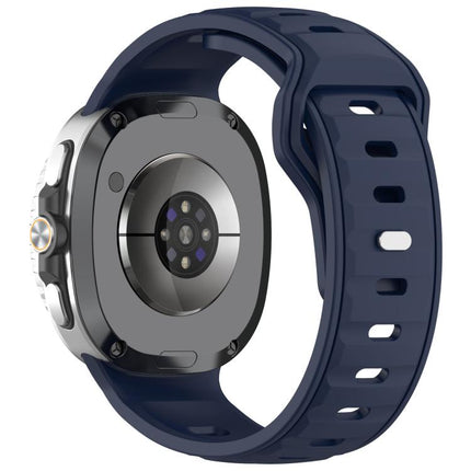 Reverse Buckle Single Color Silicone Watch Band