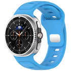 Reverse Buckle Single Color Silicone Watch Band