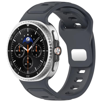Reverse Buckle Single Color Silicone Watch Band