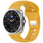 Reverse Buckle Single Color Silicone Watch Band