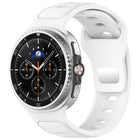 Reverse Buckle Single Color Silicone Watch Band