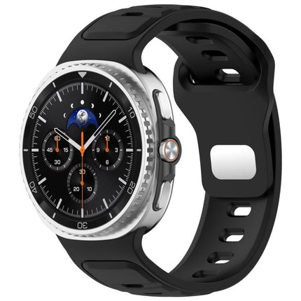 Reverse Buckle Single Color Silicone Watch Band