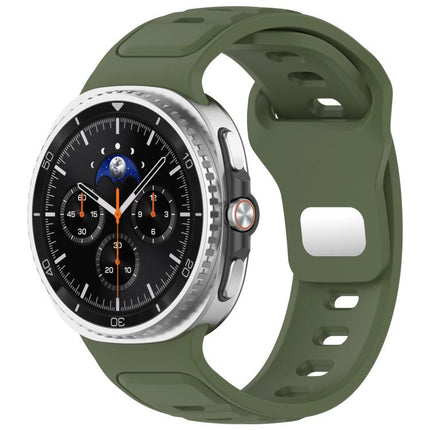Reverse Buckle Single Color Silicone Watch Band