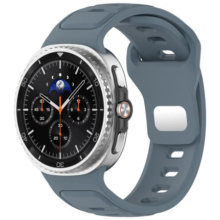 Reverse Buckle Single Color Silicone Watch Band