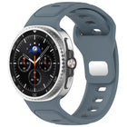 Reverse Buckle Single Color Silicone Watch Band