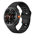 Wave Reverse Buckle Silicone Watch Band
