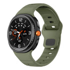 Wave Reverse Buckle Silicone Watch Band, For Samsung Galaxy Watch8 / Watch8 Classic - DealBuddy