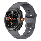 Wave Reverse Buckle Silicone Watch Band