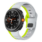 Wave Reverse Buckle Silicone Watch Band