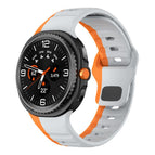 For Samsung Galaxy Watch8 / Watch8 Classic / Gray Orange
