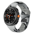 Wave Reverse Buckle Silicone Watch Band