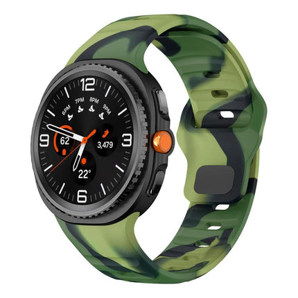 Wave Reverse Buckle Silicone Watch Band