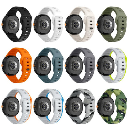 Wave Reverse Buckle Silicone Watch Band