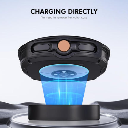 ENKAY Hat-Prince  2 in 1 Solid Color PC Watch Cover with Full Coverage PMMA Soft Film - DealBuddy