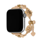 For Apple Watch 46mm / 49mm / 45mm / 44mm / Gold+Gold Four Leaf Clover