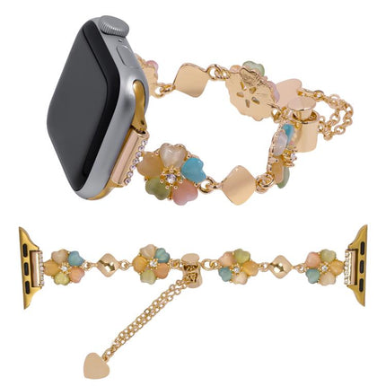 Four Leaf Clover Chain Alloy Watch Band