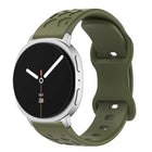 Concave Leopard Butterfly Buckle Silicone Watch Band, For Samsung Galaxy Watch8 / Watch8 Classic - DealBuddy