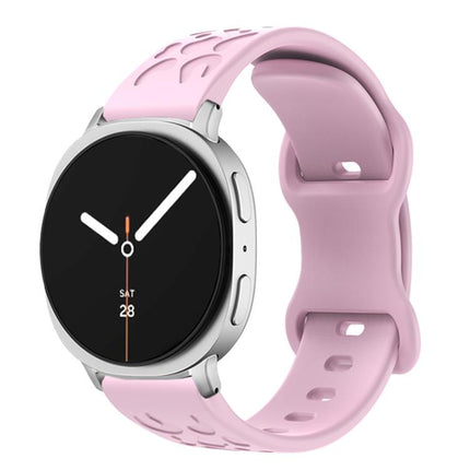Concave Leopard Butterfly Buckle Silicone Watch Band