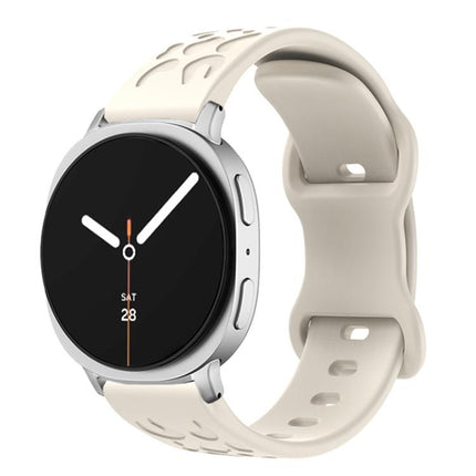 Concave Leopard Butterfly Buckle Silicone Watch Band, For Samsung Galaxy Watch8 / Watch8 Classic - DealBuddy