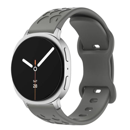 Concave Leopard Butterfly Buckle Silicone Watch Band, For Samsung Galaxy Watch8 / Watch8 Classic - DealBuddy