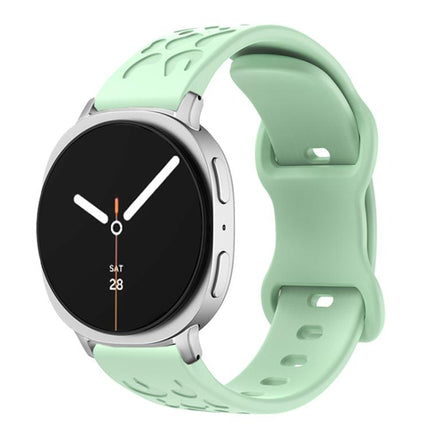 Concave Leopard Butterfly Buckle Silicone Watch Band