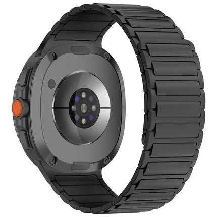 Tri-beads Magnetic Silicone Watch Band, For Samsung Galaxy Watch8 / Watch8 Classic - DealBuddy