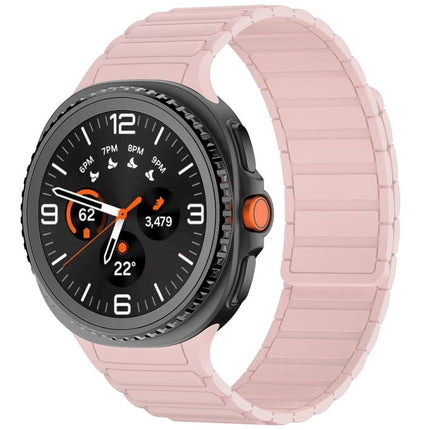 Tri-beads Magnetic Silicone Watch Band, For Samsung Galaxy Watch8 / Watch8 Classic - DealBuddy
