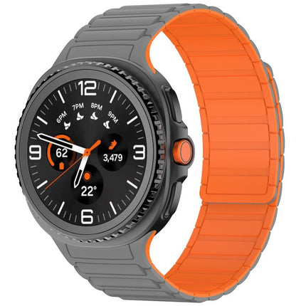 Tri-beads Magnetic Silicone Watch Band, For Samsung Galaxy Watch8 / Watch8 Classic - DealBuddy