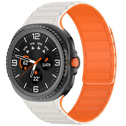 Tri-beads Magnetic Silicone Watch Band, For Samsung Galaxy Watch8 / Watch8 Classic - DealBuddy