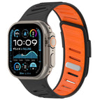 For Apple Watch 46mm / 49mm / 45mm / 44mm / Black Orange