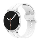 Colorful Buckle Grooved Silicone Watch Band