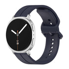 Colorful Buckle Grooved Silicone Watch Band