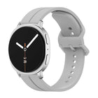 Colorful Buckle Grooved Silicone Watch Band