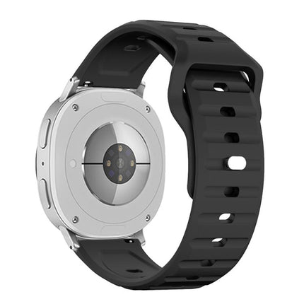 Wave Texture Stud Buckle Silicone Watch Band, For Samsung Galaxy Watch8 / Watch8 Classic - DealBuddy