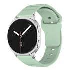 Wave Texture Stud Buckle Silicone Watch Band