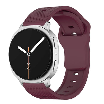 Round Dots Stud Buckle Silicone Watch Band