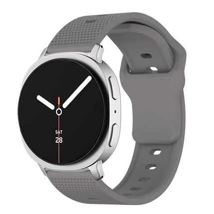 Round Dots Stud Buckle Silicone Watch Band