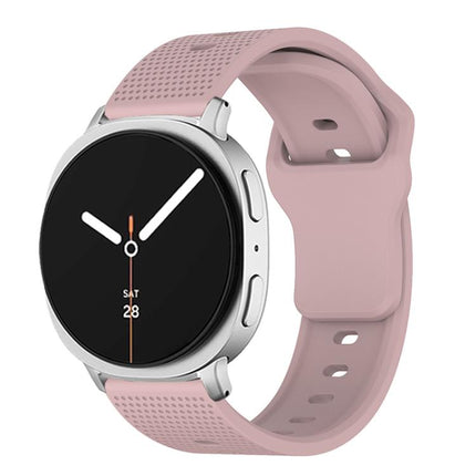 Round Dots Stud Buckle Silicone Watch Band, For Samsung Galaxy Watch8 / Watch8 Classic - DealBuddy
