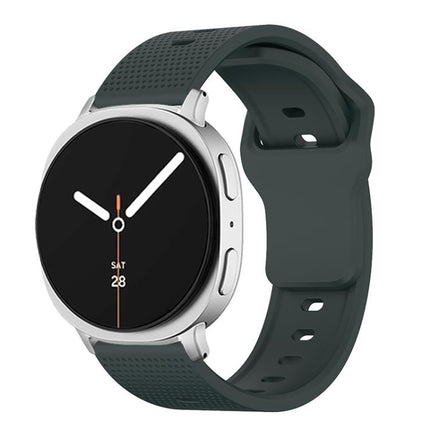Round Dots Stud Buckle Silicone Watch Band