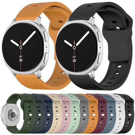 Round Dots Stud Buckle Silicone Watch Band