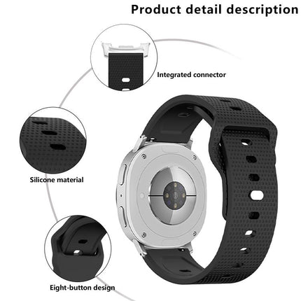 Round Dots Stud Buckle Silicone Watch Band, For Samsung Galaxy Watch8 / Watch8 Classic - DealBuddy