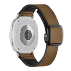 For Samsung Galaxy Watch8 / Watch8 Classic / Crazy Horse Dark Brown
