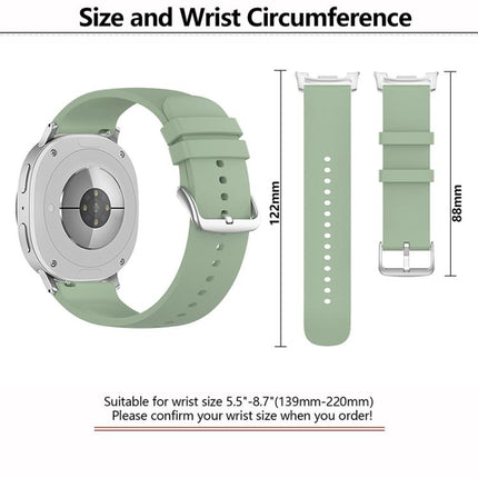 Round Tail Silicone Watch Band, For Samsung Galaxy Watch8 / Watch8 Classic - DealBuddy