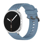 Black Buckle Spruce Silicone Watch Band