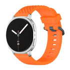 Black Buckle Spruce Silicone Watch Band