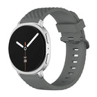 Black Buckle Spruce Silicone Watch Band