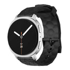 Football Texture Solid Color Silicone Watch Band